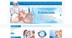 Desktop Screenshot of clinicasalutaris.com.br